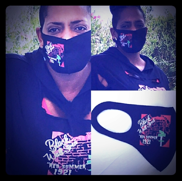 1921 Black Wallstreet Mask - Picture 1 of 2